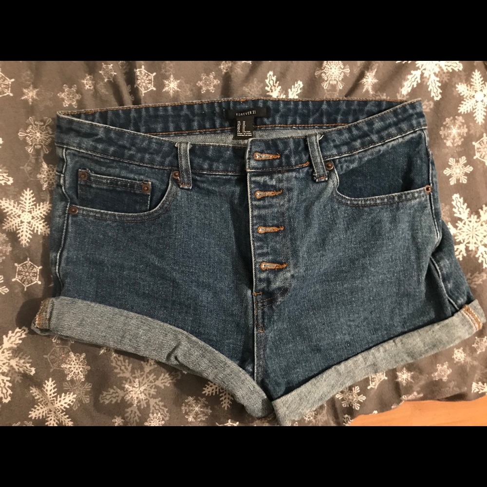 High waisted shorts